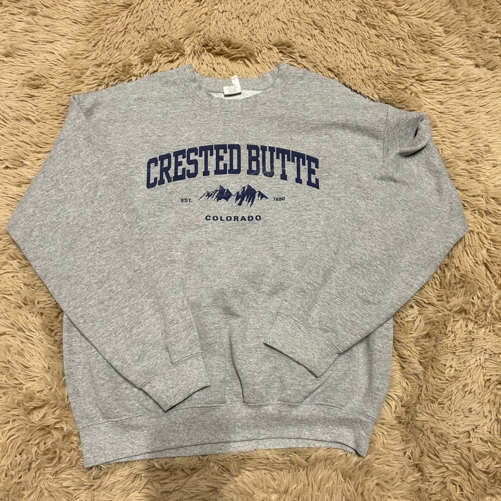 Crested Butte Colorado Crewneck